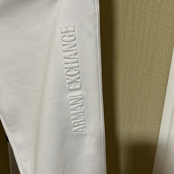 Armani Exchange sweatpants white - Picture 6 of 8